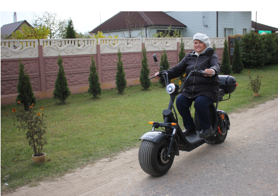 Не слабо по-лидски: Данута Сильванович – самая «электромобильная» прабабушка в Лидском районе